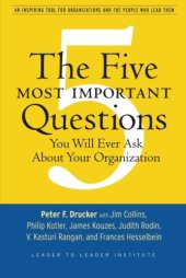 book The Five Most Important Questions You Will Ever Ask About Your Organization