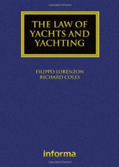 book Law of Yachts & Yachting