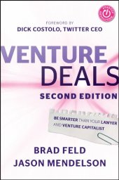 book Venture Deals: Be Smarter Than Your Lawyer and Venture Capitalist