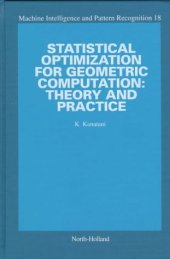 book Statistical Optimization for Geometric Computation: Theory and Practice