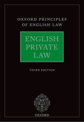 book English Private Law