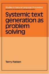 book Systemic Text Generation as Problem Solving