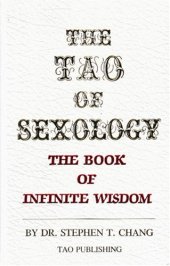 book The Tao of Sexology: The Book of Infinite Wisdom