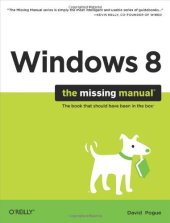 book Windows 8: The Missing Manual