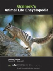 book Grzimek's Animal Life Encyclopedia: Mammals