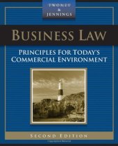 book Business Law: Principles for Today's Commercial Environment