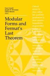 book Modular Forms and Fermat's Last Theorem