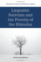 book Linguistic Nativism and the Poverty of the Stimulus