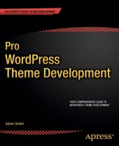 book Pro WordPress Theme Development