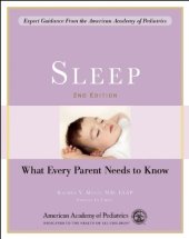 book Sleep: What Every Parent Needs to Know