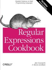 book Regular Expressions Cookbook