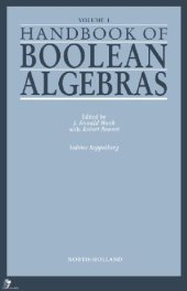 book Handbook of Boolean algebras, Volume 1