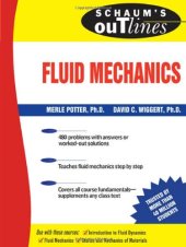 book Schaum's outline of fluid mechanics