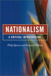 book Nationalism: a critical introduction