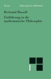 book Einführung in die mathematische Philosophie