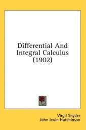 book Differential And Integral Calculus