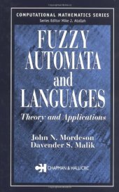 book Fuzzy automata and languages: theory and applications