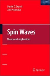 book Spin waves: theory and applications