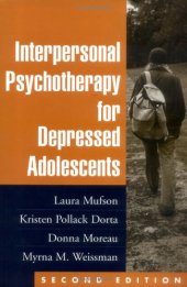 book Interpersonal psychotherapy for depressed adolescents