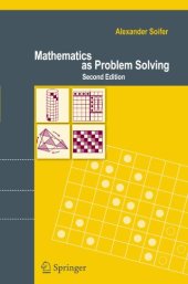 book Mathematics as problem solving