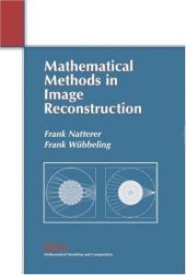 book Mathematical methods in image reconstruction