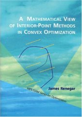 book A mathematical view of interior-point methods in convex optimization