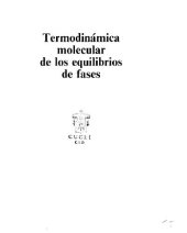 book Termodinámica molecular de los equilibrios de fases