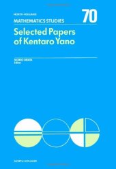 book Selected Papers of Kentaro Yano