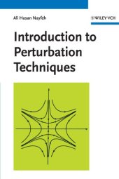 book Introduction to perturbation techniques