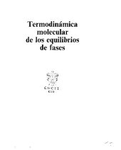 book Termodinámica molecular de los equilibrios de fases