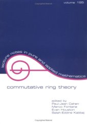 book Commutative ring theory: proceedings of the II international conference