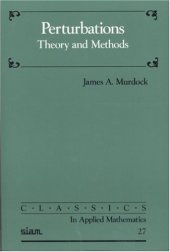 book Perturbations: theory and methods