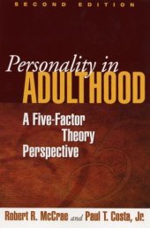 book Personality in adulthood: a five-factor theory perspective