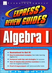 book Express Review Guide: Algebra I