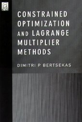 book Constrained Optimization and Lagrange Multiplier Methods