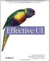 book Effective UI: The Art of Building Great User Experience in Software