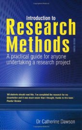 book Introduction to Research Methods: A Practical Guide for Anyone Undertaking a Research Project