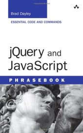 book jQuery and JavaScript Phrasebook