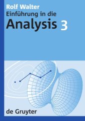 book Einfuehrung in die Analysis 3