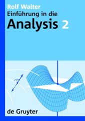 book Einfuehrung in die Analysis 2