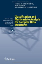 book Classification and multivariate analysis for complex data structures