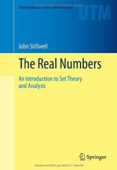 book The Real Numbers: An Introduction to Set Theory and Analysis