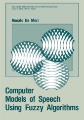 book Computer models of speech using fuzzy algorithms