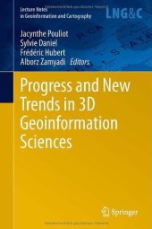 book Progress and new trends in 3D geoinformation sciences