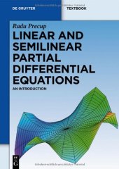 book Linear and Semilinear Partial Differential Equations: An Introduction