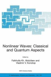 book Nonlinear waves: classical and quantum aspects