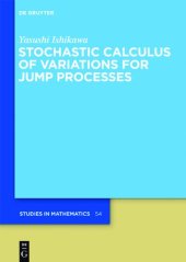 book Stochastic Calculus of Variations for Jump Processes