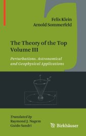 book The Theory of the Top Volume III: Perturbations. Astronomical and Geophysical Applications