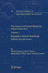 book The Genesis of General Relativity. Volume 3-4