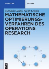 book Mathematische Optimierungsverfahren des Operations Research